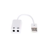Alfais Usb Ses Kartı Çevirici 7+1 Dönüştürücü Laptop Harici Ses Kartı