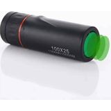 Alfalink 100x25 Zoomlu Yüksek Çözünürlüklü Tek Gözlü Monoküler Dürbün