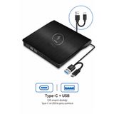 alfalink Harici Dvd Rw External Taşınabilir Ultra Ince USB+Type-C 3.0 Cd/dvd Optik Okuyucu