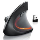 Alfalink Kablosuz Optik Ergonomik Dikey Mouse 1600 DPI Dizüstü, Masaüstü, Yoğun kullanım