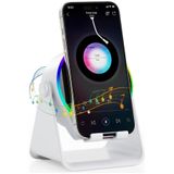 alfalink SNS9101 Kablosuz İndüksiyon Hoparlör 5'i 1 Arada Bluetooth Hoparlör, Telefon Tutucu, Surrou