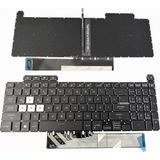 Alfamaks Asus Tuf Dash F15 FX517ZR-HN013A4 Klavye Rgb Aydınlatmalı Tuş Takımı - 0 - Siyah