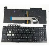 Alfamaks Asus Tuf Gaming F17 FX706LI-HX175A4 Klavye Aydınlatmalı Işıklı Rgb Tuş Takım