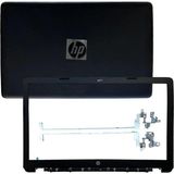Alfamaks Hp 15-DA2032NT (9FF62EA) LCD Cover Kasa Ekran Kasası Menteşe Takım - 0 - Siyah