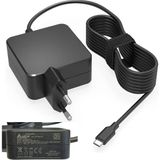 Alfamaks Lenovo Thinkpad X1 Yoga Uyumlu Adaptör Delta Type-C Şarj Cihazı - 01-Siyah