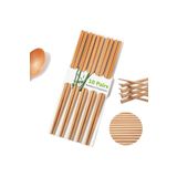 Alfamarketing Organik Bambu Çin Çubuğu Chop Sticks 10 Çift