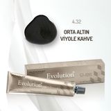 Alfaparf Evolution No:4.32 Orta Altın Viole Kahve Saç Boyası