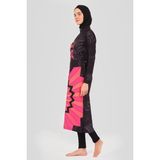 Alfasa Lotus Uzun Tesettür Mayo - Fuşya - 2XL