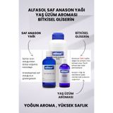 Alfasol 3'lü Set (30 Gr Anason 10 Gr +Yaş Üzüm Aroması + 250 Gr Gliserin)