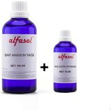 Alfasol Saf Anason Yağı 100 gr + Yaş Üzüm Aroması 10 gr - Çok Renkli
