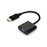 Alfatech Displayport → VGA Çevirici Dönüştürücü Adaptör - 0 - Siyah