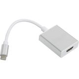 Alfatech Type‑c Usb 3.1 To HDMI Çevirici Adaptör - Silver