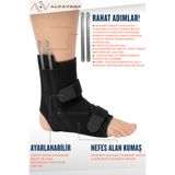 ALFATEKS LİGAMENT DESTEKLİ AYAK BİLEKLİĞİ BANDAJI - SAKATLIK - İYİLEŞME - . -ÇATLAK VE KIRIK