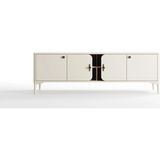 Alfemo Lily Tv Alt Ünite - 180 cm - Bej