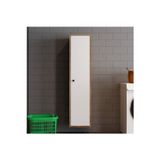 Alfimo Mobilya Mila Banyo Kileri Çok Amaçli Dolap Banyo Dolabi Duvara Monte Ceviz&Beyaz