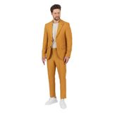 Alfredo Erkek Yellow İlkbahar-Yaz Slim Fit 2'li Takım Elbise Yellow 50/6
