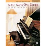 Alfred's Basic Adult All-in-One Piano Course Level 1 Book (Lesson, Theory, Technic)