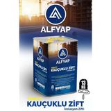 Alfyap Kauçuklu Zift 13 kg Çatı ve Teras Yüzeyleri İçin Kullanıma Hazır İzolasyon Malzemesi - Siyah - 1 Adet