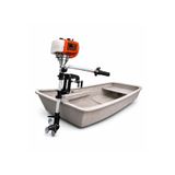 Algaride Wm60 2 Hp Benzinli Tekne Motoru 51.7Cc 6500 Rpm 1.2L Yakıt Deposu
