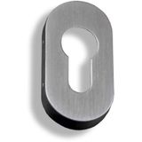 Algatec Paslanmaz Rozet - Oval - Yale Tip