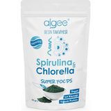 Algee Spirulina & Chlorella Toz Katkısız 50 gr