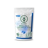 ALGEE ® Spirulina & Chlorella Tozu Katkısız 50 gr | Süper Gıda Karışımı