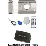 AlGeliyo Kale Kilit Motorlu Sessiz Otomat KD050/30-400 – Kumandalı, Damla Anahtarlı, Elektrikli Kapı Kilidi