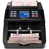 AlGeliyo Sesli Karışık Para Sayma Makinesi Mıx 70+ Siyah Tl - Euro Karışık Sayım, Dolar Adet Sayım