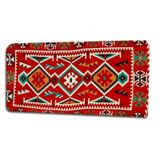 Algelsineve Sünger Dolgulu Şark Köşesi Yastığı veya Minderi, Kırmızı, 55x55