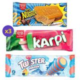 Algida Nogger & Frozen & Karpi Paketi Algida Nogger & Frozen & Karpi Paketi 3 Adet