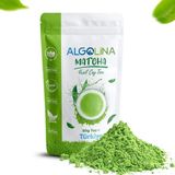 Algolina 50gr Matcha Çayı Tozu - Vegan ve Doğal Yüksek Lifli İçerik ile Sağlıklı Seçim - 50 gr