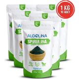 Algolina Spirulina Tozu 10 Adet 100g (1 kg) - BİTKİSEL PROTEİN KAYNAĞI-
