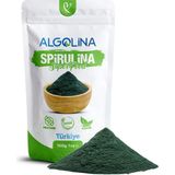 Algolina Spirulina Tozu 100 gr Türkiye Menşeli Bitkisel Protein Kaynağı Zengin İçerik
