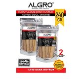 Algro Kurutulmuş Dana Kuyruk 2x120 gr Köpek Ödül Maması