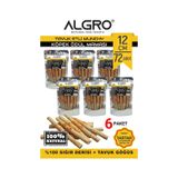 Algro Tavuklu Munchy Sticks Tavuk Göğüs Sarmalı Köpek Ödülü 12 CM 6 x 12'li