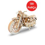 ALGWOOD Bonneville 650 Ahşap Motosiklet Maketi - 130 Parça 3D Puzzle Model