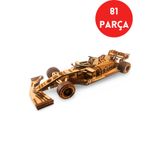 ALGWOOD Ferrari SF1000 F1 Ahşap Maket Kiti- Lazer Kesim Dekoratif Model Araba-Ferrari SF1000 Dekoratif Maket