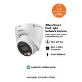 ALHUA Dahua Smart Dual Light 4MP Dome IP Güvenlik Kamerası - H.265+ & Sesli Renkli Gece Görüş