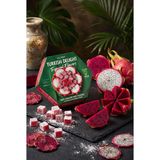 Ali Baba Tropical Flavors Ejder Meyvesi Aromalı Lokum 240 gr - Özel Altıgen Kutu, Kahve Yanı Ikramlık & Hediye