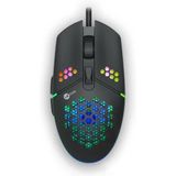 Ali The Stereo Lecoo Ms105 Kablolu Rgb Led Aydınlatmalı 103 Gr Ağırlık Optik Sensör 3200Dpı 6 Tuşlu Oyuncu