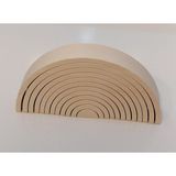 Ali Wooden Aliwooden 6+ Yaş Boyasız Waldorf Gökkuşağı
