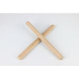 Ali Wooden Aliwooden Düz Ritim Çubuğu - Naturel Ahşap