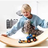 Ali wooden Keçesiz Maxi Boy 90 cm 6+ Yaş ve Yetişkinler Için Denge Tahtası - Ahşap
