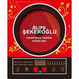 Alibu Tüm Tencerelere Uyumlu Ocak - Elektrikli - Kırmızı