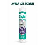 Alıç Ayna Silikonu Beyaz %100 Silikon Nötr Kürleşmeli Güçlü Yapıştırıcı Aynalara Zarar Vermeyen Silikon