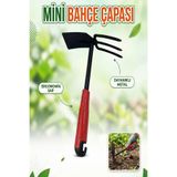 Alıç Bul-max Mini Bahçe Çapası BMX-4064 El Tipi Küçük Boy Dayanıklı Metal Bahçe Çapası Hobi Bahçe Saksı Fide Çapalama Aleti