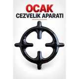 Alıç Cezvelik Aparatı Ocak Küçültücü 16 cm Yuvarlak Ocak Üstü Cezve Dengeleyici Izgara Ankastre ve Set Üstü Ocak Için