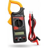 Alıç Dijital Pens Ampermetre DT266 Multimetre Ac Akım Voltaj Direnç Ölçer Elektrik Ölçüm Cihazı - 1 ADET