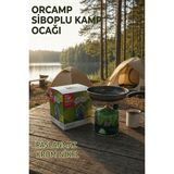 Alıç Orcamp Siboplu Kamp Ocağı 450 gr Tüplü Set – Taşınabilir Kamp Ocak Seti, 5 Saat Yanma Süresi - Çok Renkli