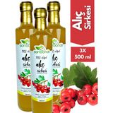 Alıç Sirkesi 500 ml 3'lü Paket - Organik Doğal Fermente